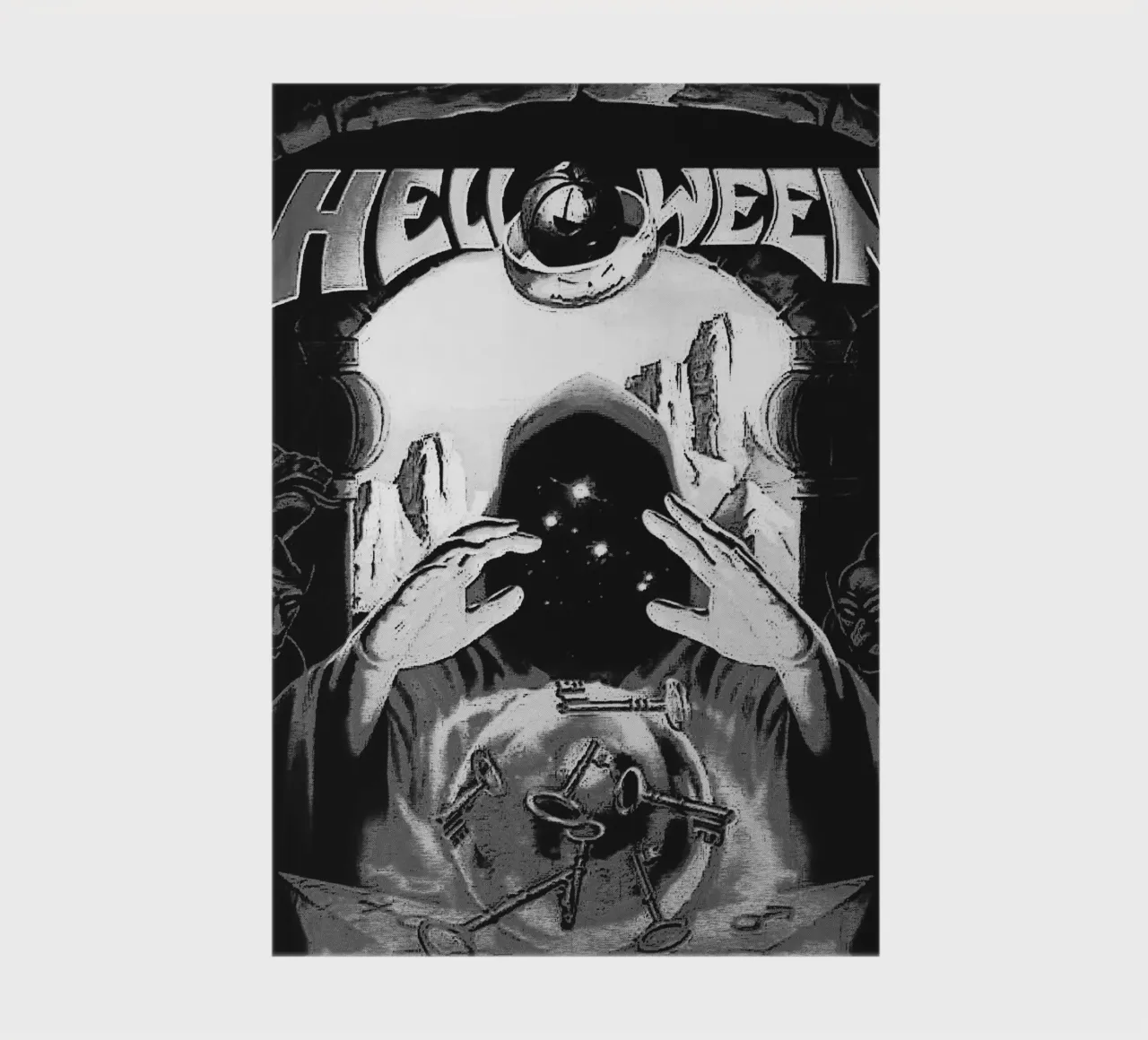 helloween band art notebook by vanhesling