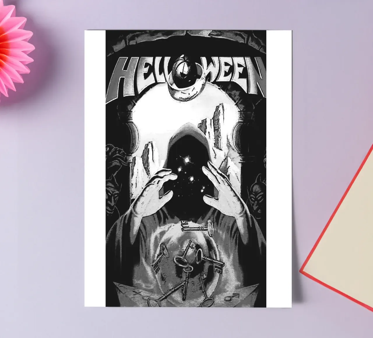 helloween band art Stickerbogen von vanhesling