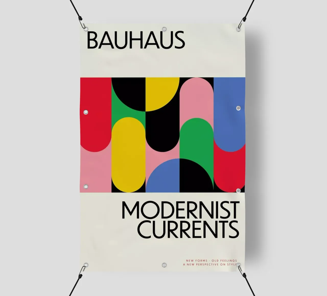 Modernist Currents 1 telo in pvc da Studio One