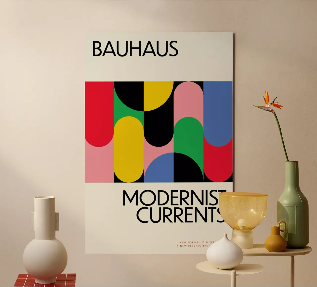 Modernist Currents 1 alluminio dibond da Studio One