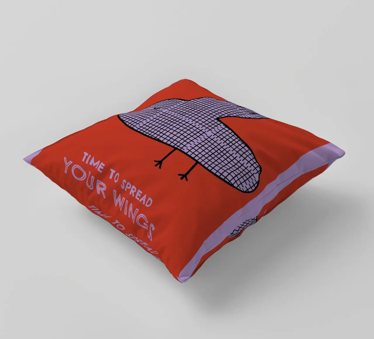 Time to Spread your Wings cuscino da thesoulhugclub