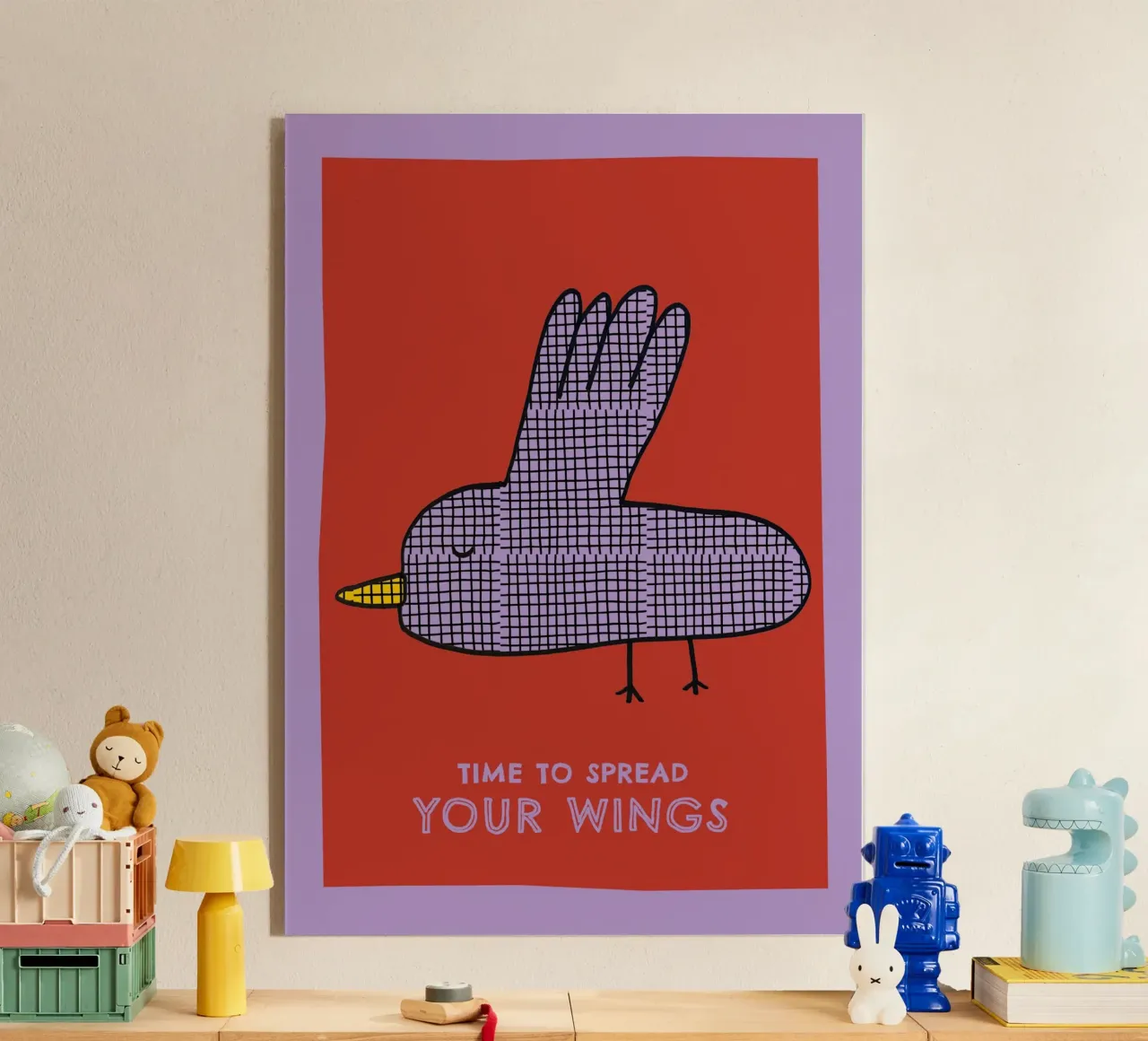 Time to Spread your Wings plexiglass da thesoulhugclub