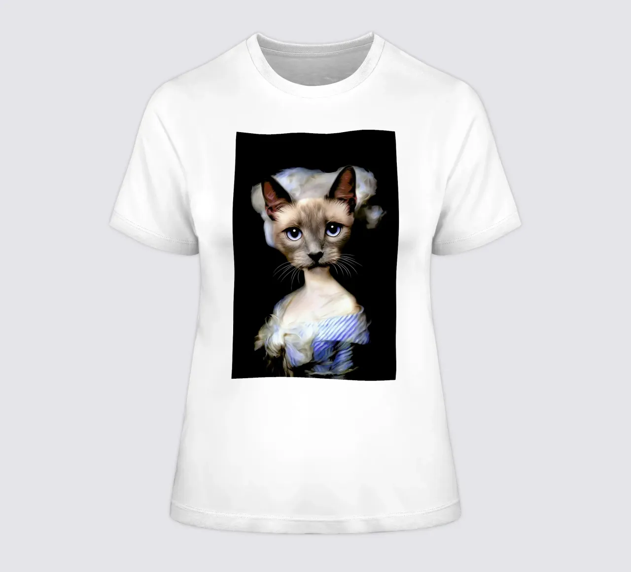Sia women's fitted t-shirt by Tein Lucasson