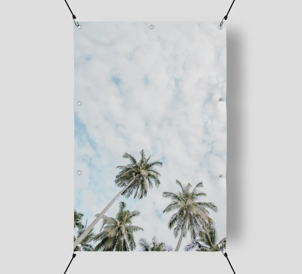 Tropical view from the beach telo in pvc da photolovers