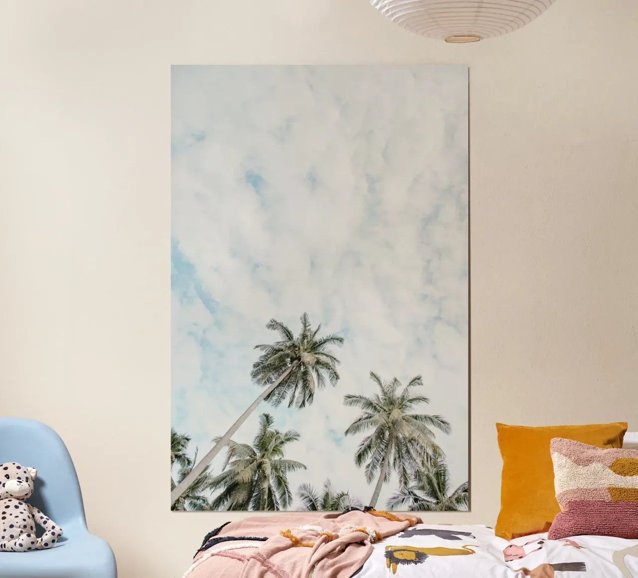 Tropical view from the beach poster da photolovers