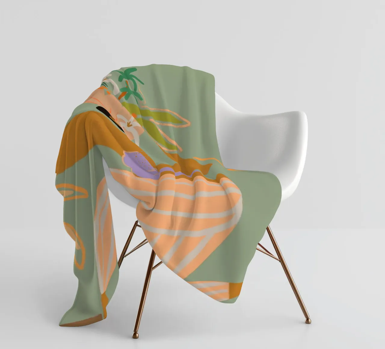 The Weight of the World coperta in pile da Arty Guava