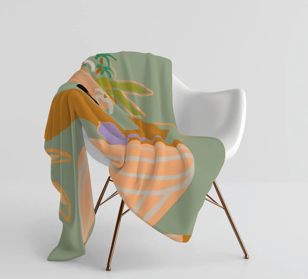 The Weight of the World coperta in pile da Arty Guava
