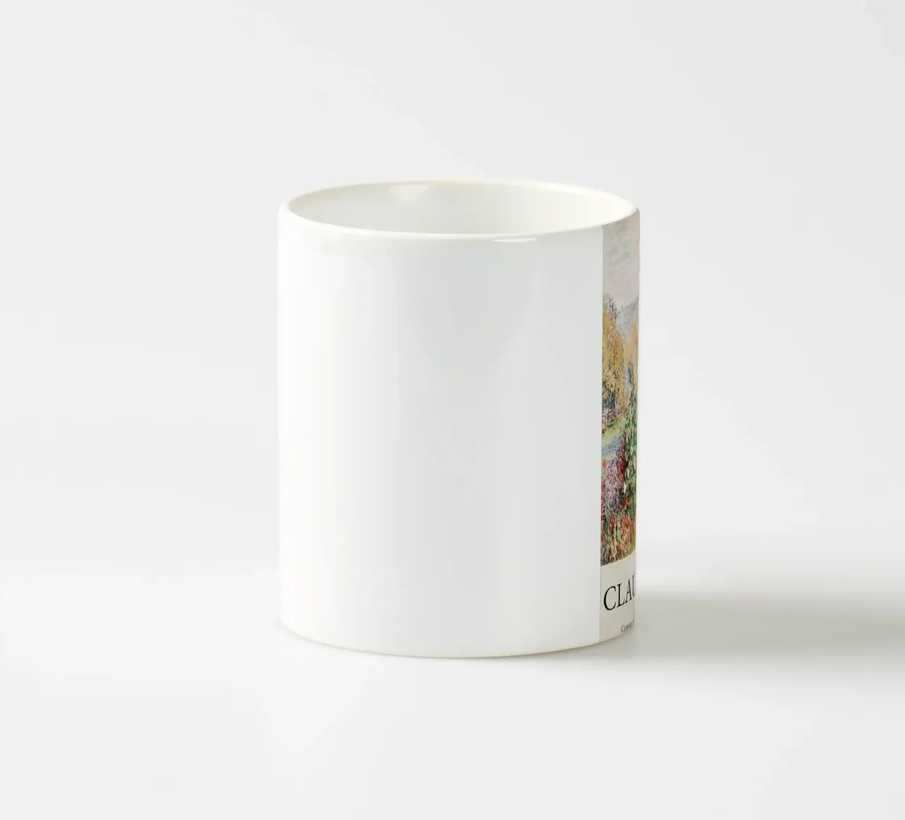 giardino pozzanghere riflessione claude monet tazza in ceramica da belong shop