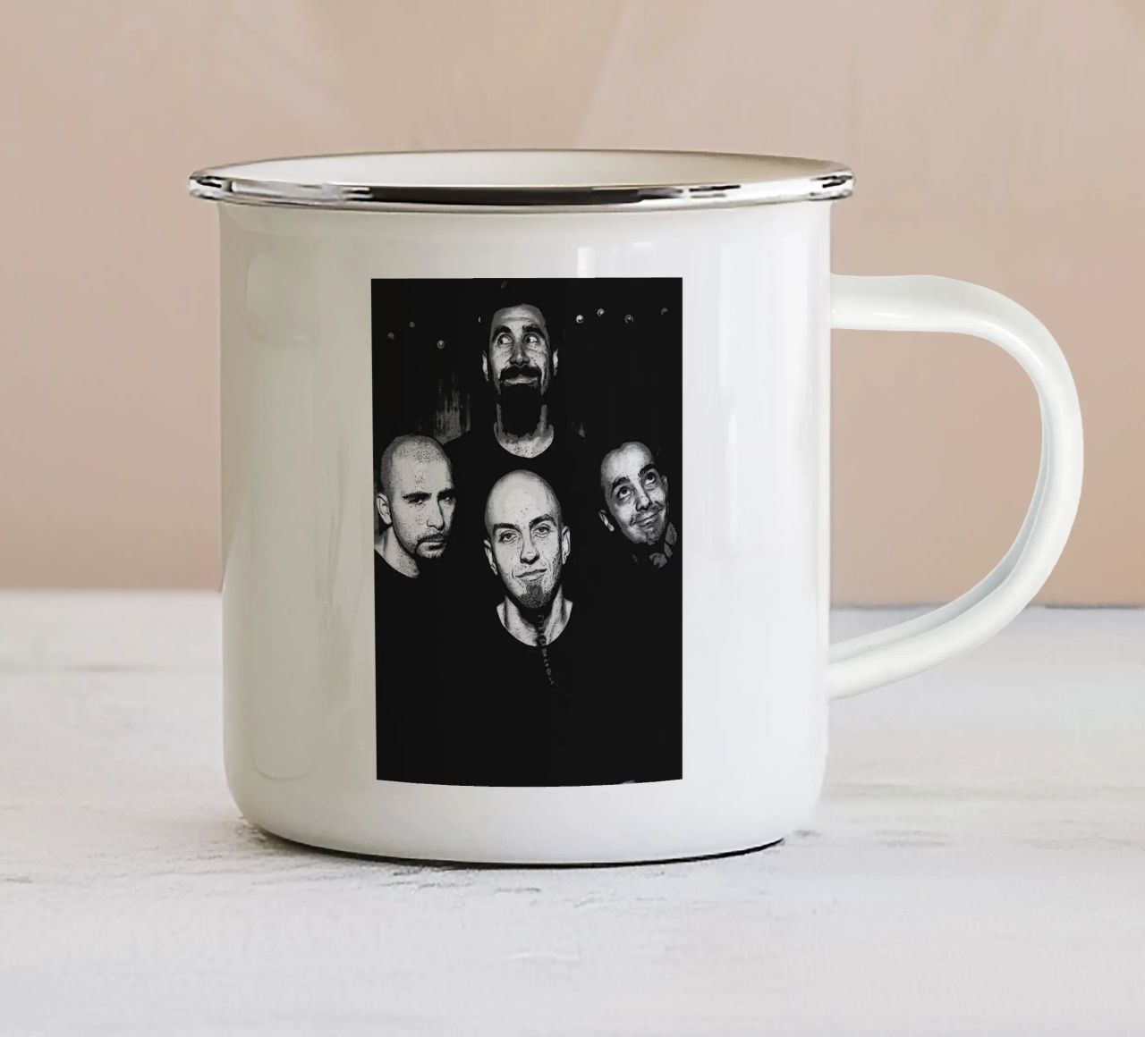 system of a down tazza in smalto da vanhesling