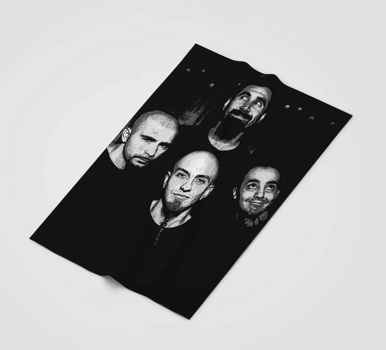 system of a down coperta in pile da vanhesling