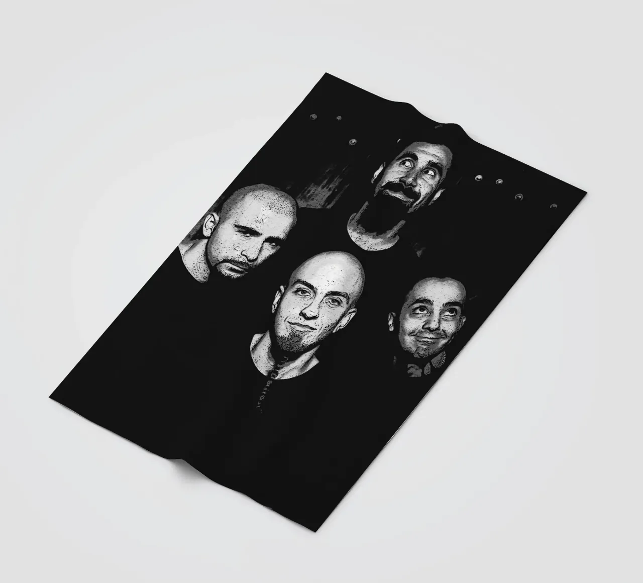 system of a down coperta in pile da vanhesling