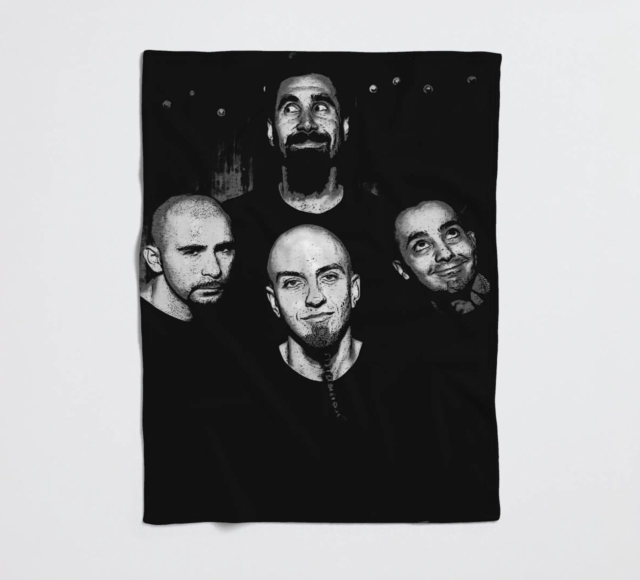 system of a down coperta in pile da vanhesling