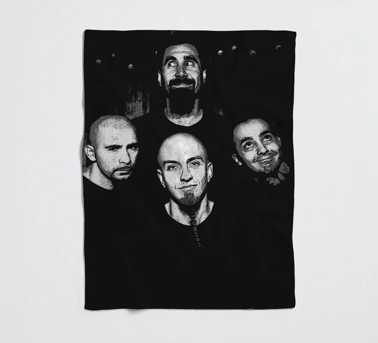 system of a down coperta in pile da vanhesling