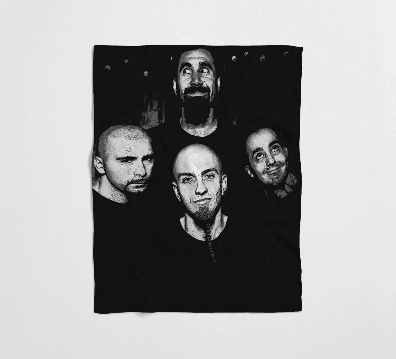 system of a down coperta in pile da vanhesling