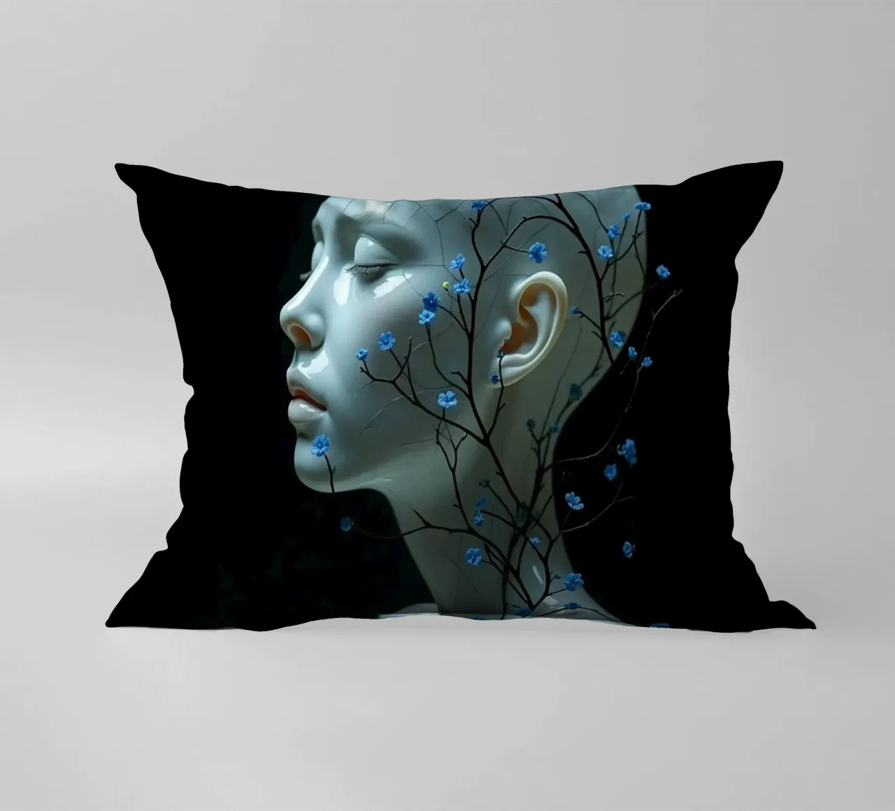 Cosa è nato dal vetro cuscino da Dustlight Atelier