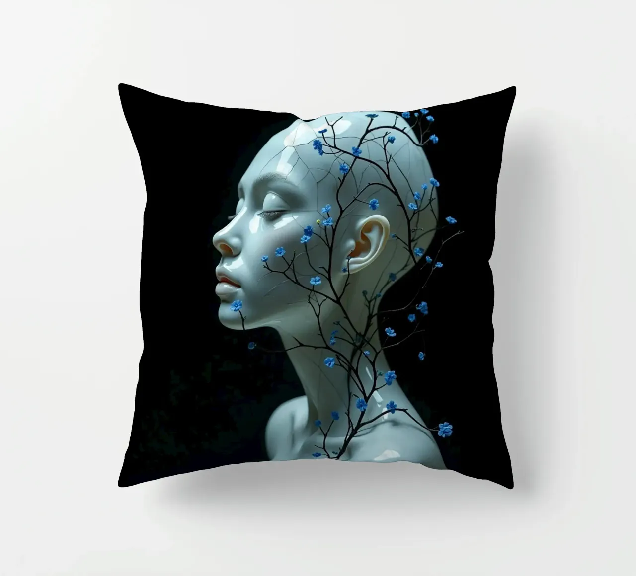 Cosa è nato dal vetro cuscino da Dustlight Atelier