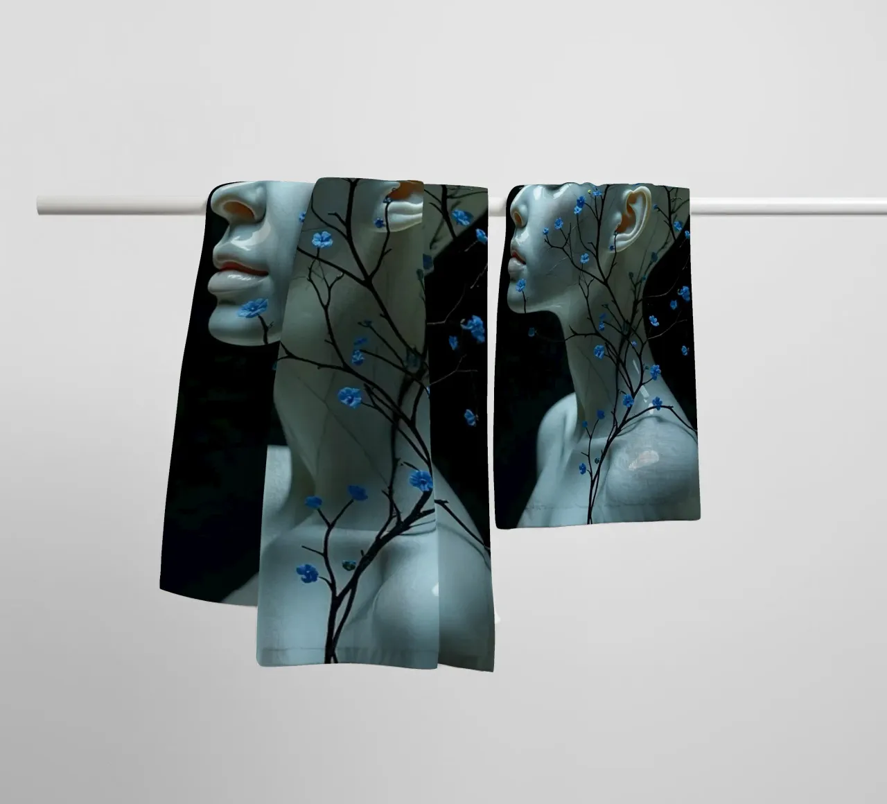 Cosa è nato dal vetro asciugamano da bagno da Dustlight Atelier