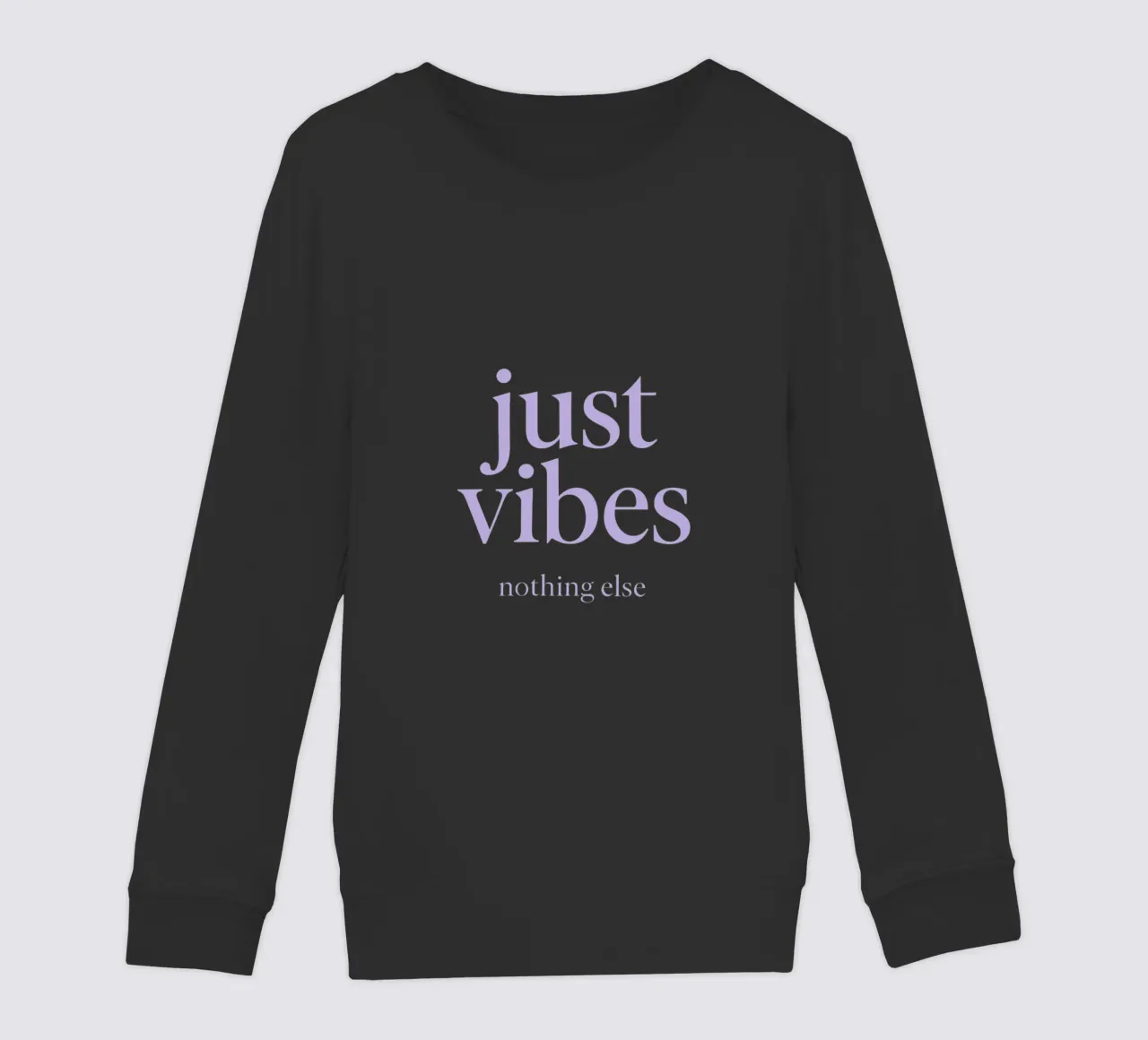 Nothing But Vibes felpa bambino da QuooodZ by MooodzArt