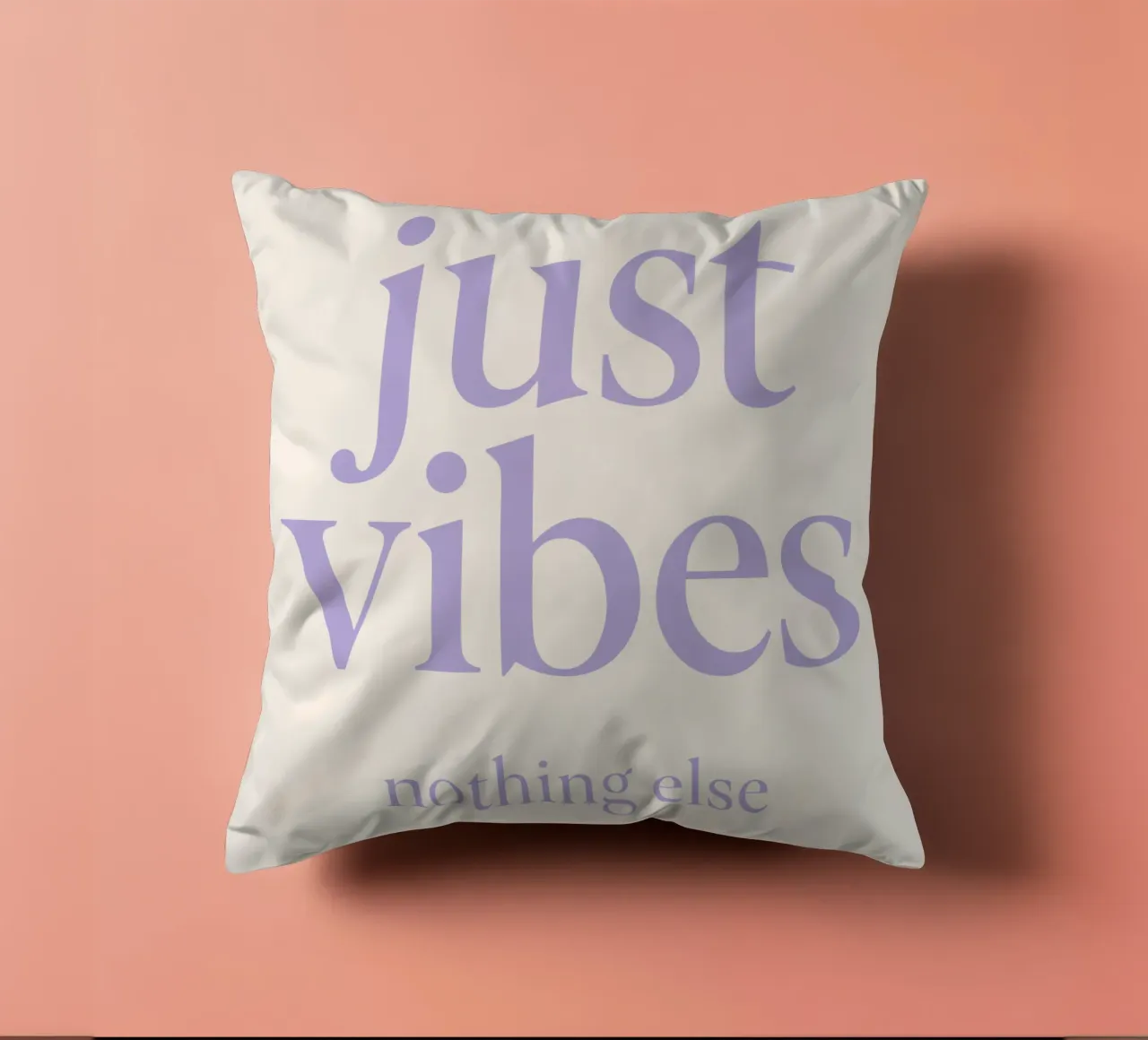 Nothing But Vibes cuscino da QuooodZ by MooodzArt