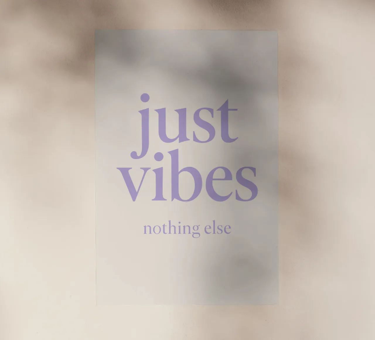 Nothing But Vibes pellicola backlit da QuooodZ by MooodzArt