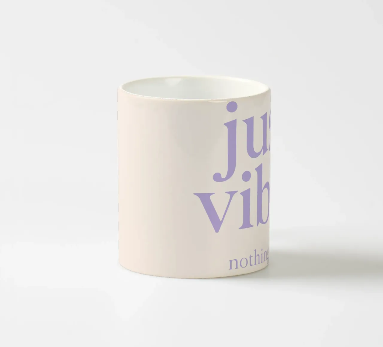 Nothing But Vibes tazza in ceramica da QuooodZ by MooodzArt
