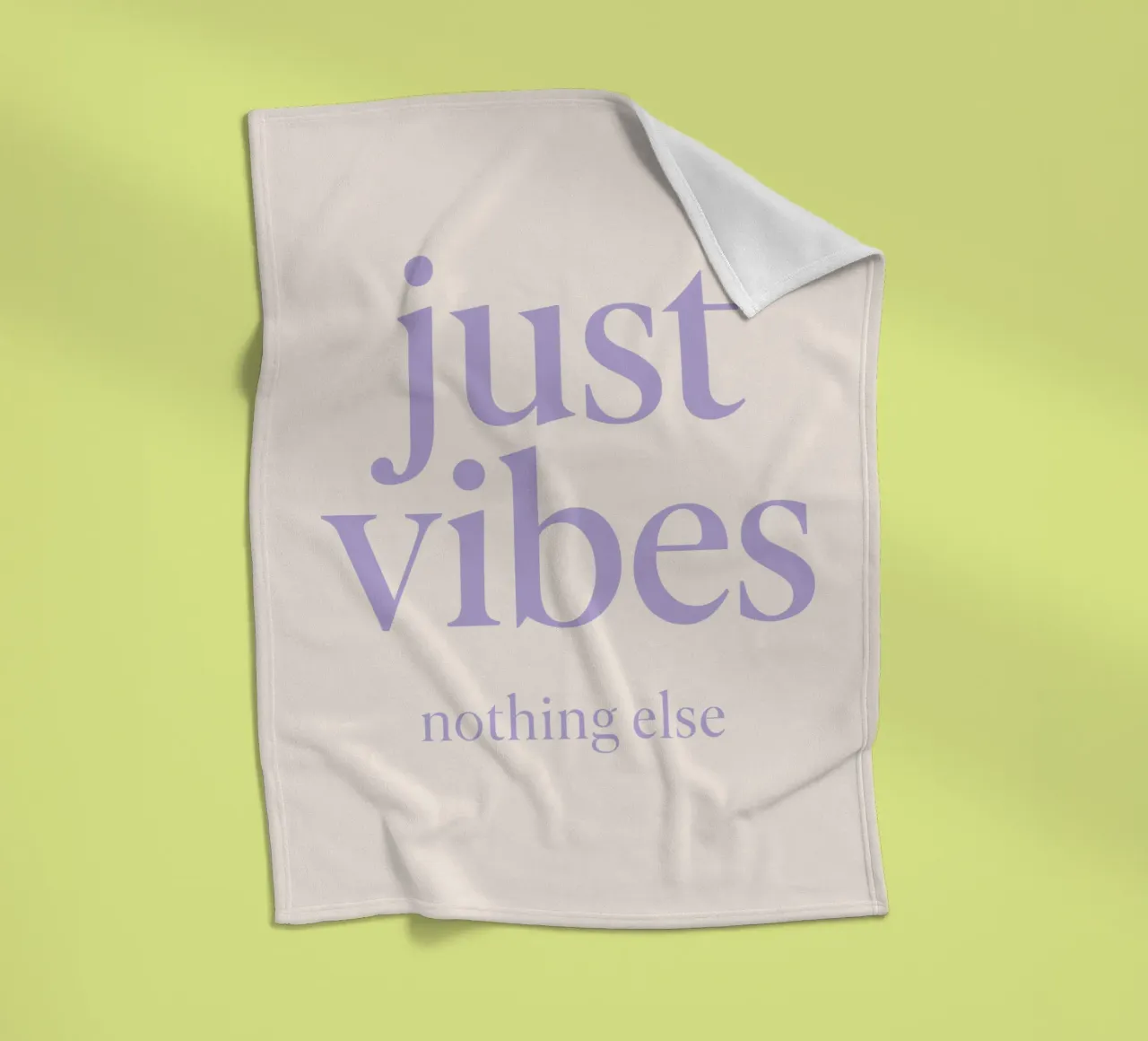 Nothing But Vibes coperta in pile da QuooodZ by MooodzArt