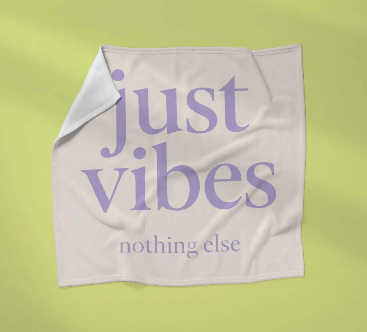 Nothing But Vibes coperta in pile da QuooodZ by MooodzArt