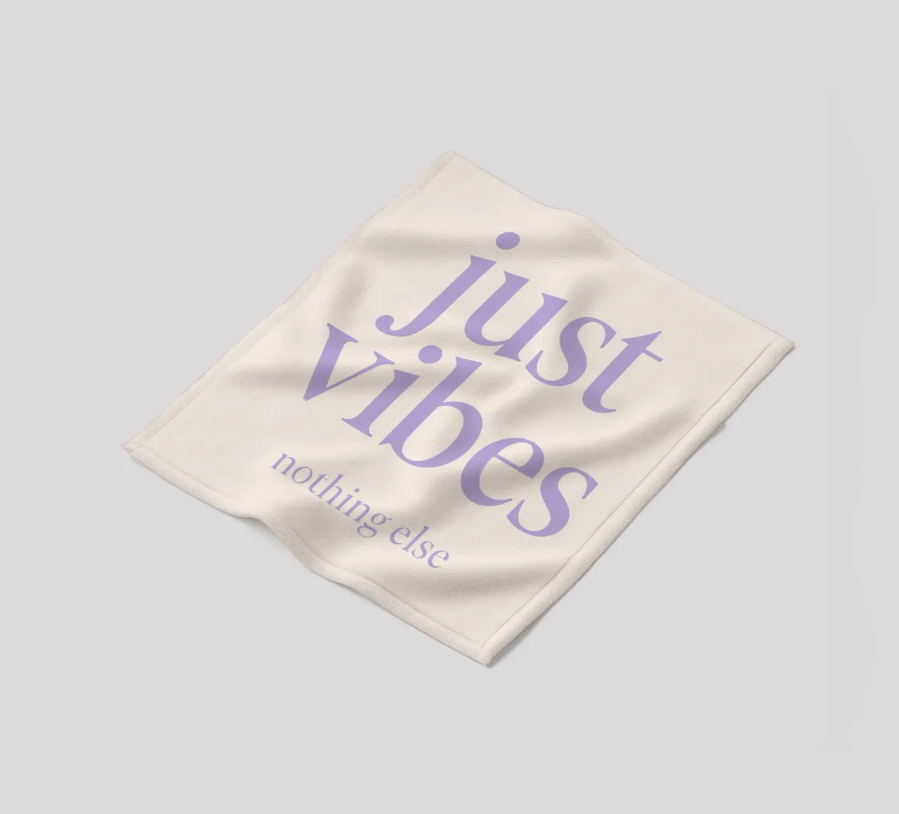 Nothing But Vibes coperta in pile da QuooodZ by MooodzArt