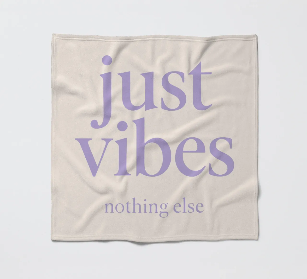 Nothing But Vibes coperta in pile da QuooodZ by MooodzArt