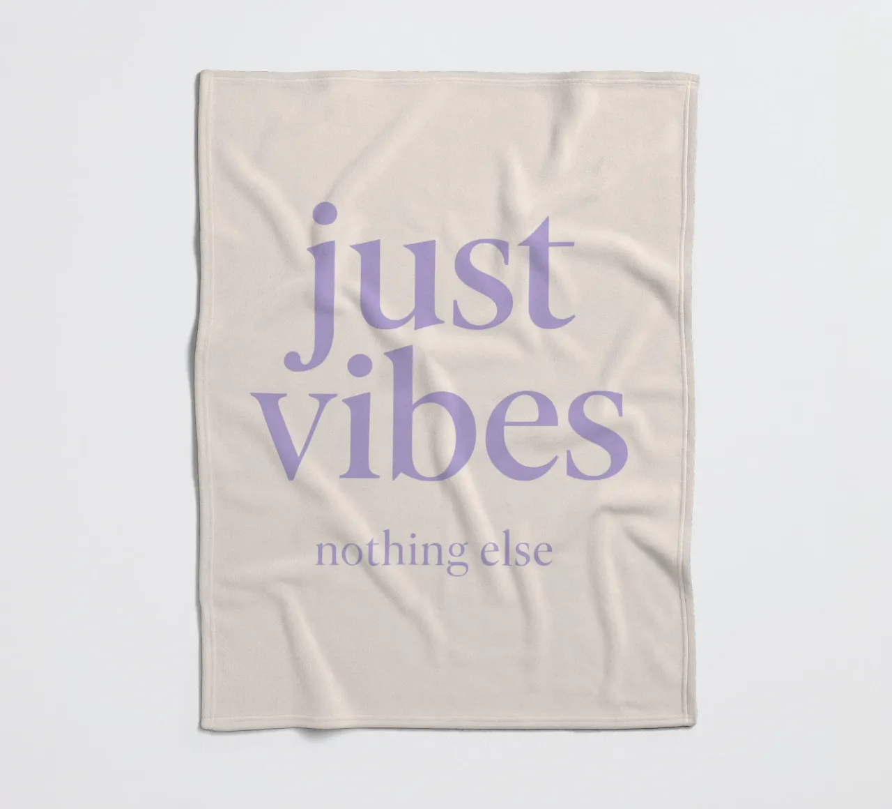 Nothing But Vibes coperta in pile da QuooodZ by MooodzArt