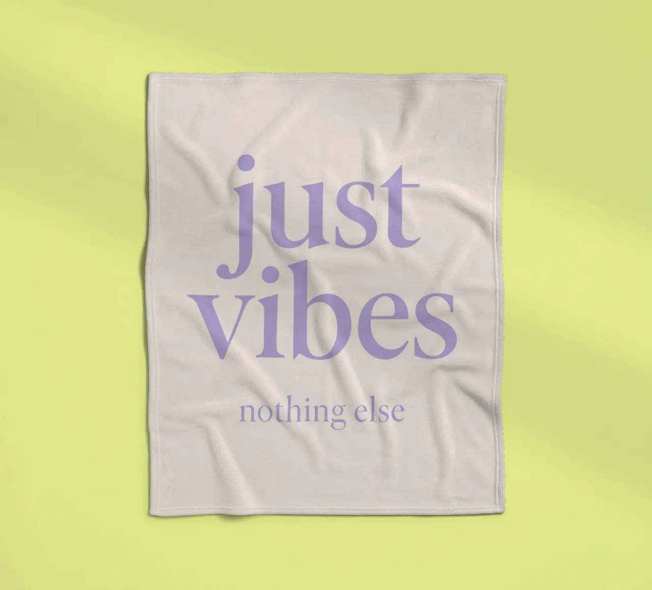 Nothing But Vibes coperta in pile da QuooodZ by MooodzArt