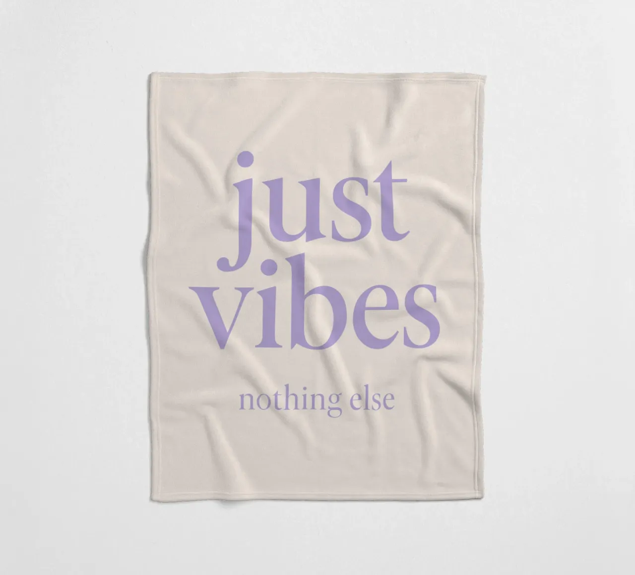 Nothing But Vibes coperta in pile da QuooodZ by MooodzArt