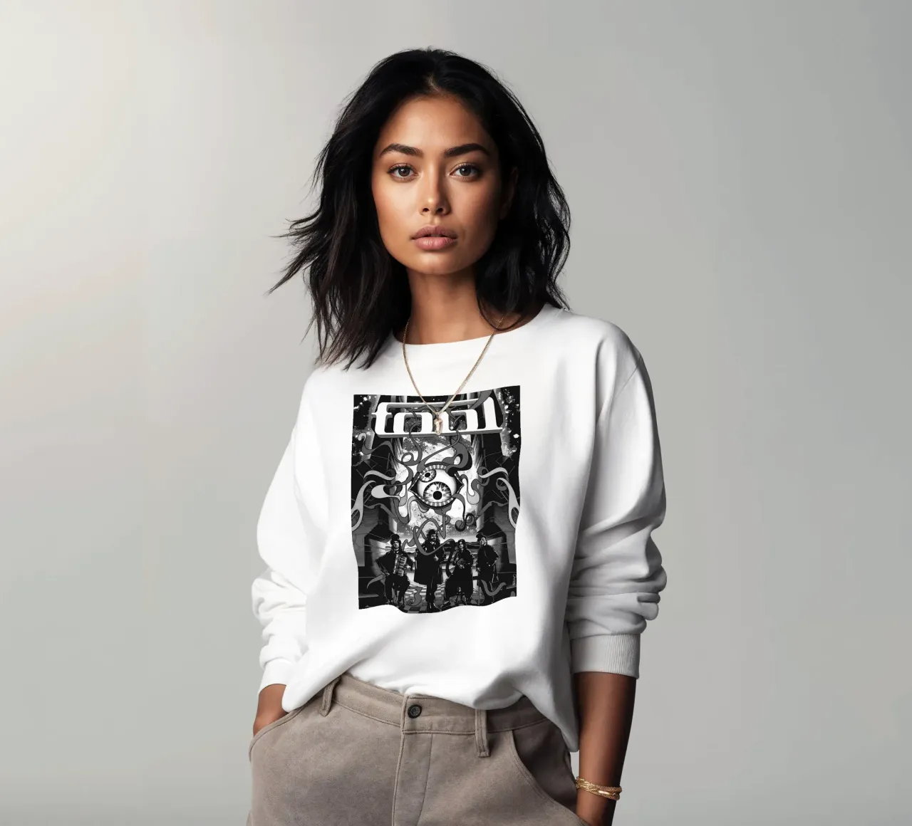 tool band art sweatshirt by vanhesling