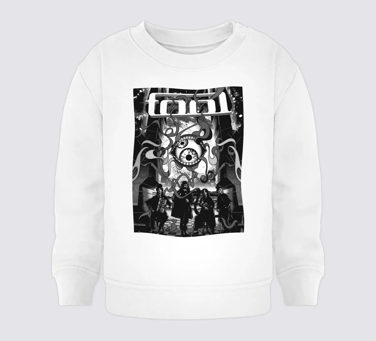tool band art felpa neonato da vanhesling