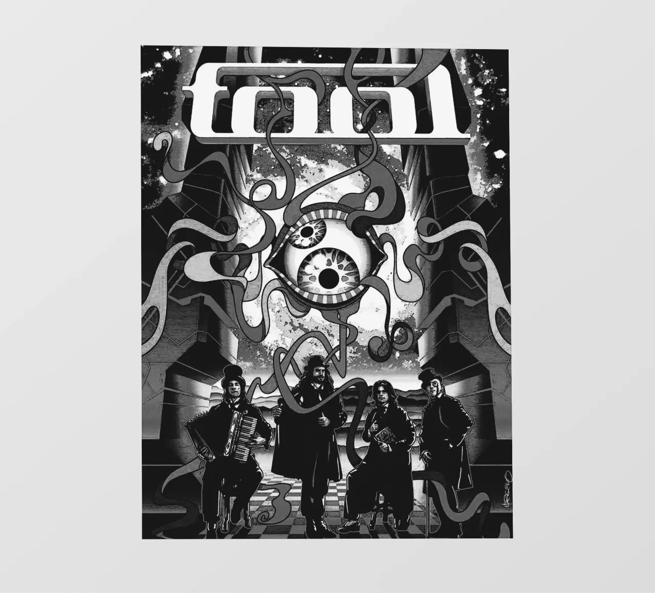 tool band art pellicola backlit da vanhesling