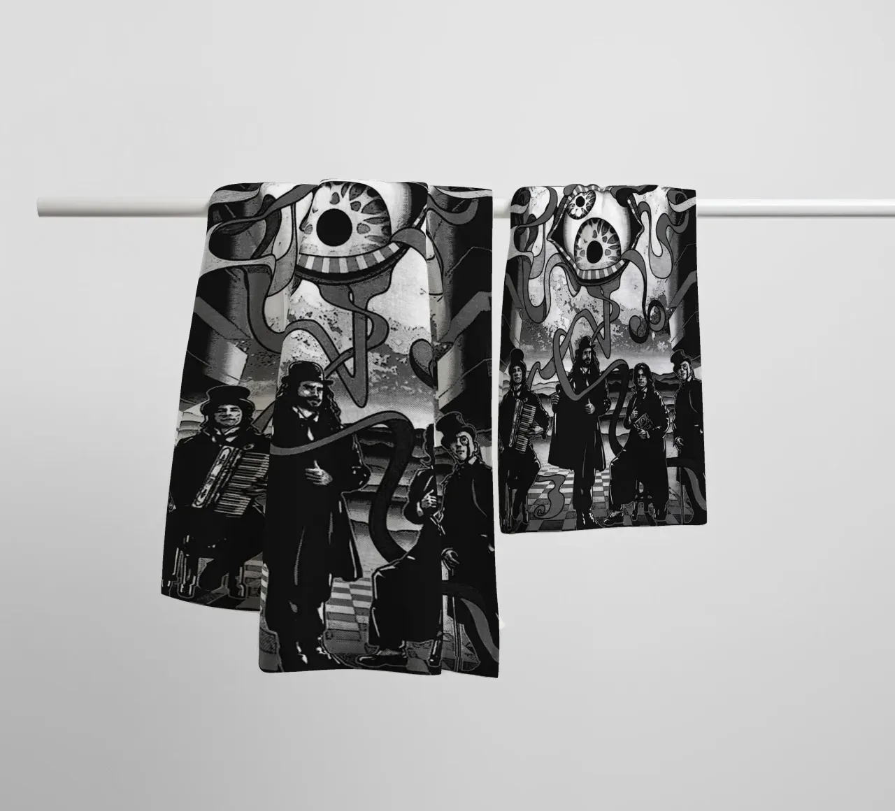 tool band art towel by vanhesling