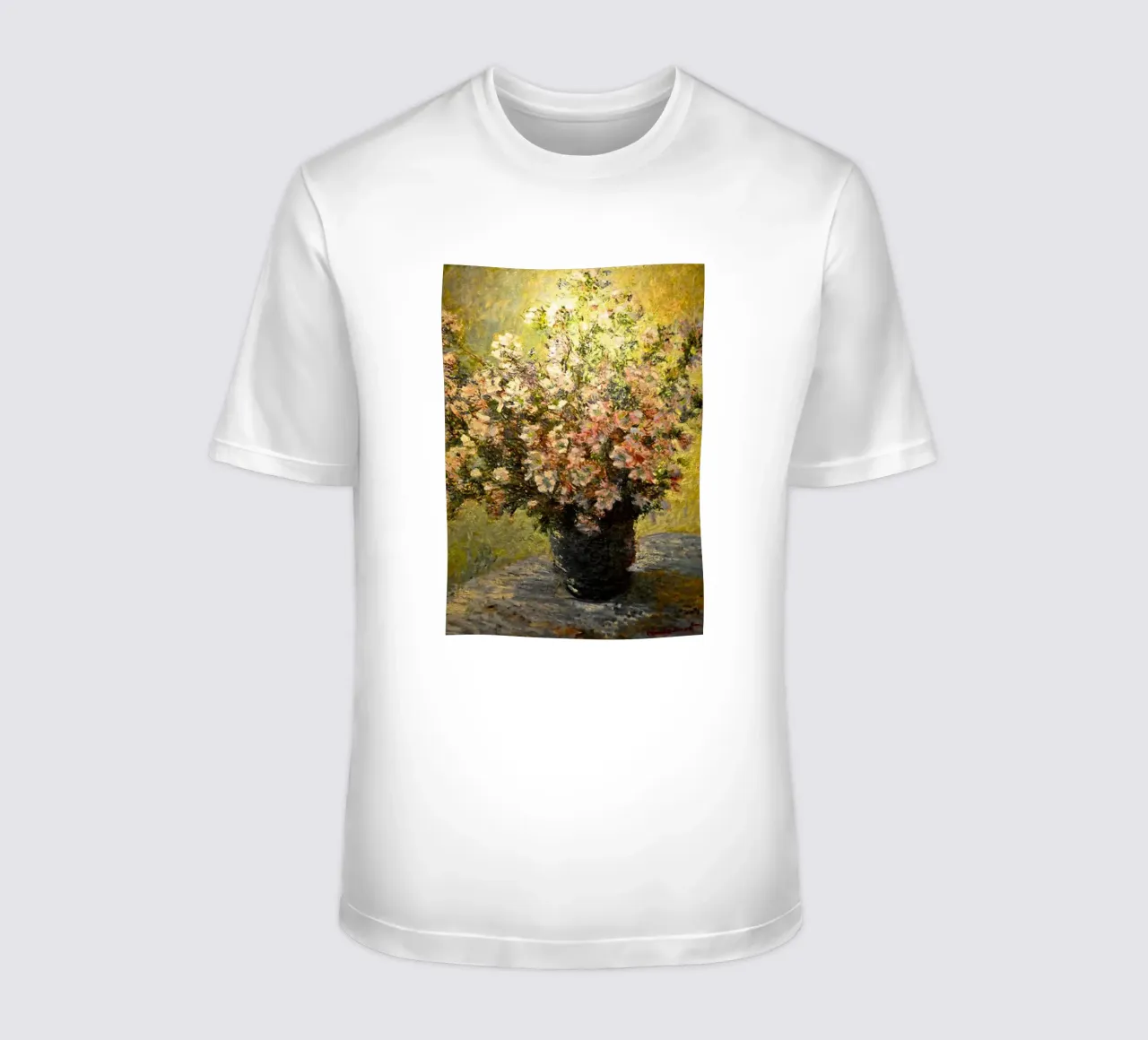 blumengesteck mittelstück claude monet T-Shirt von belong shop