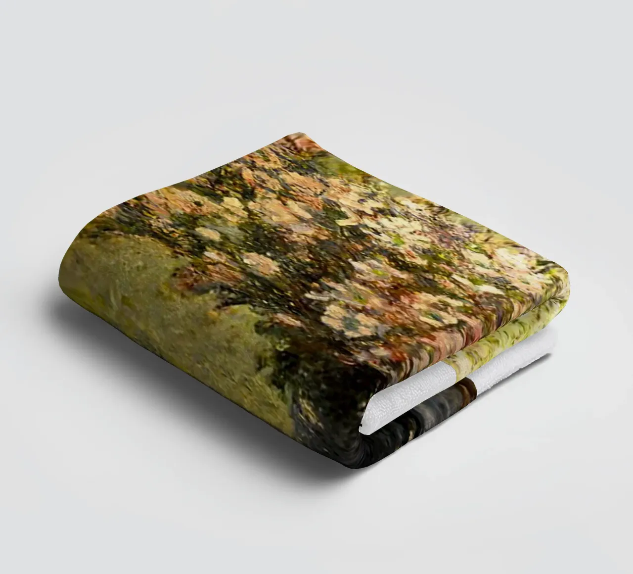 composizione floreale centrotavola claude monet asciugamano da bagno da belong shop