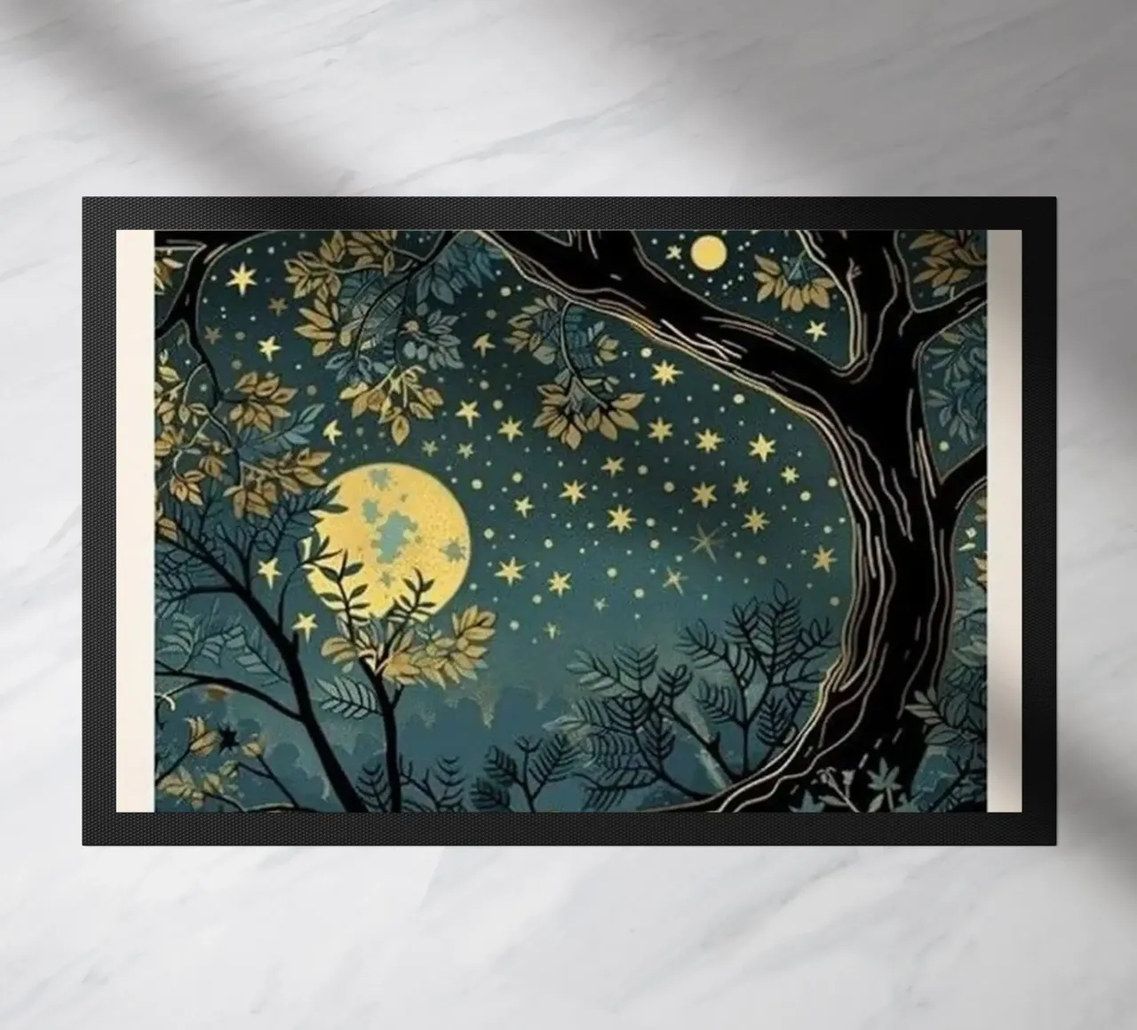 luna e stelle di notte william morris zerbino da komo store