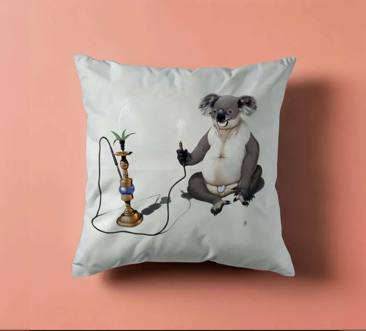 What a Drag (Wordless) cuscino da Rob Art | Illustration