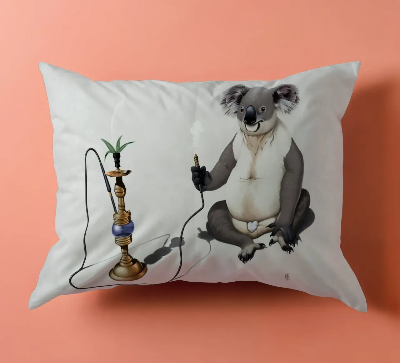 What a Drag (Wordless) cuscino da Rob Art | Illustration