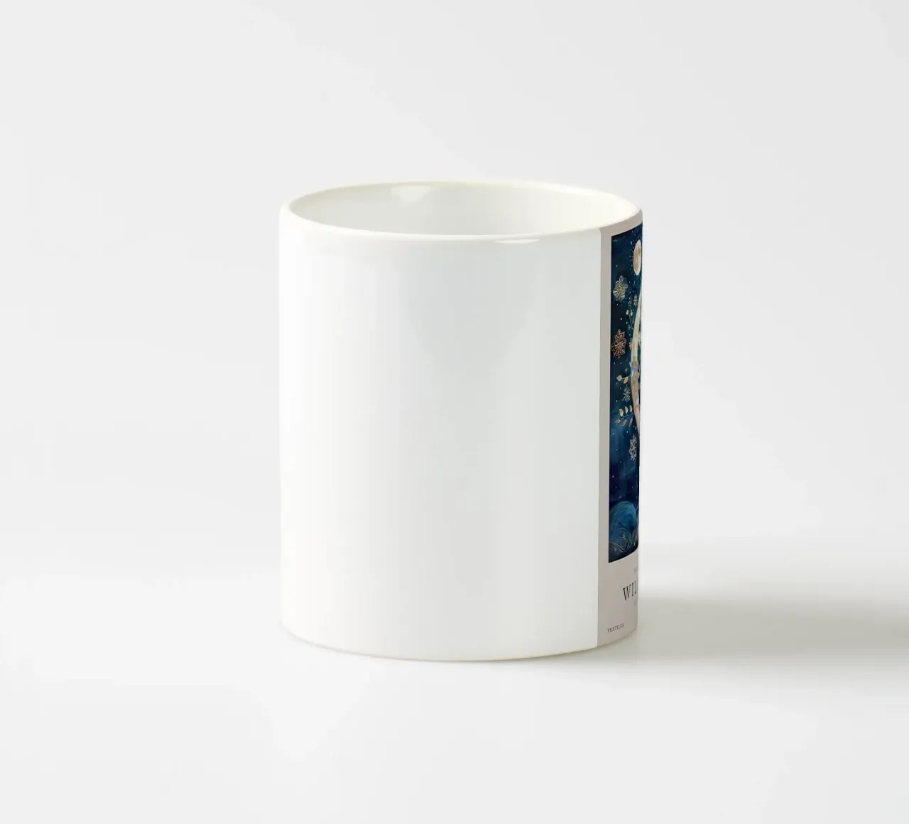 fiori serenità celeste crepuscolo william morris tazza in ceramica da komo store