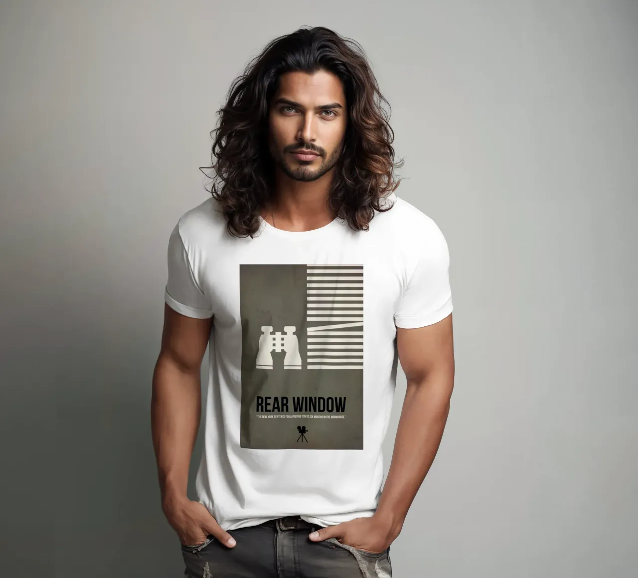 Rear Window t-shirt da Naxart