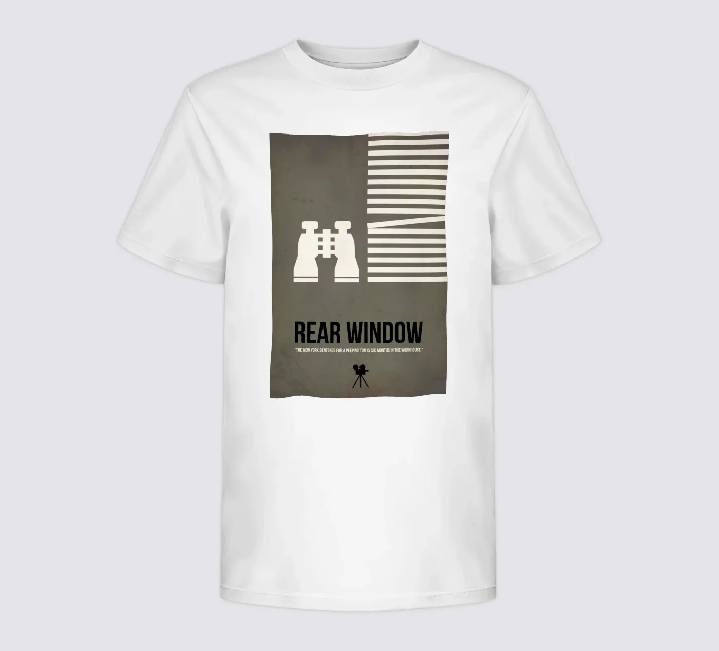 Rear Window t-shirt bambini da Naxart