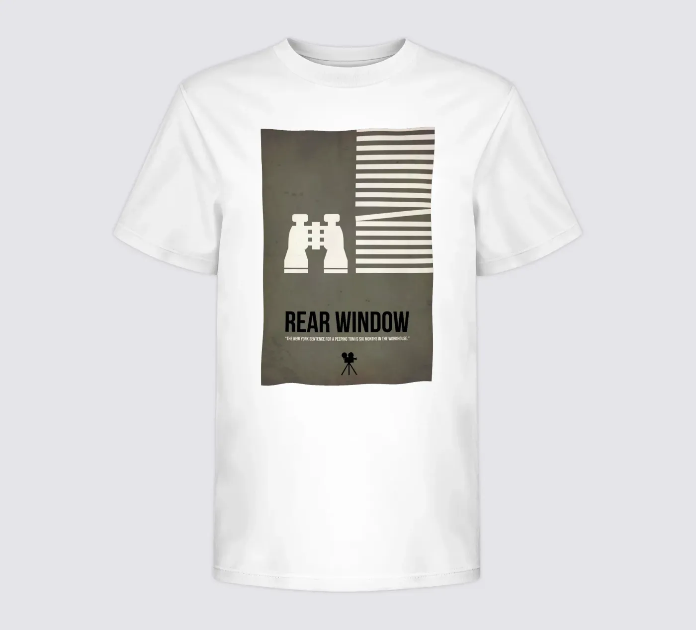 Rear Window t-shirt bambini da Naxart