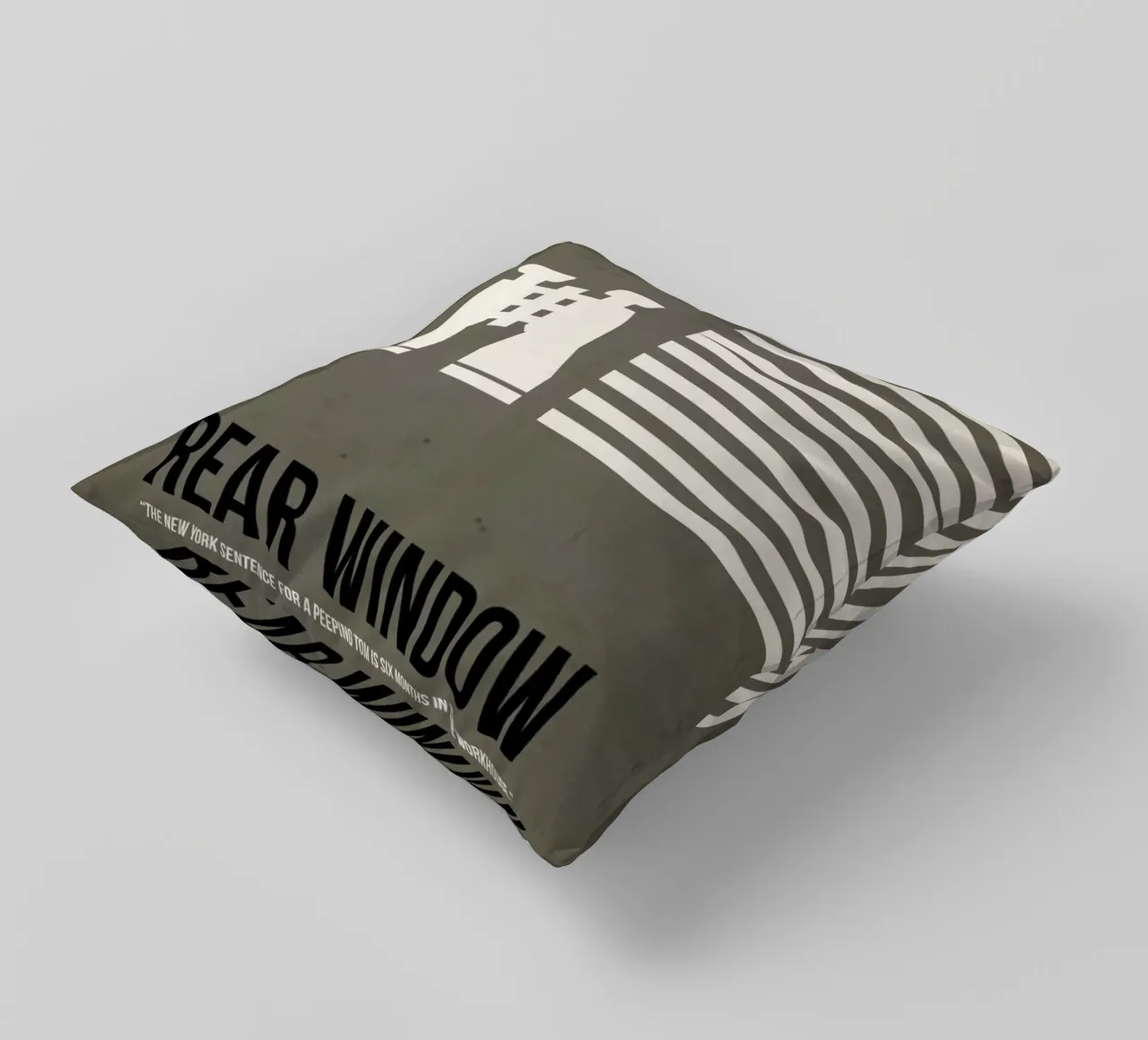 Rear Window cuscino da Naxart
