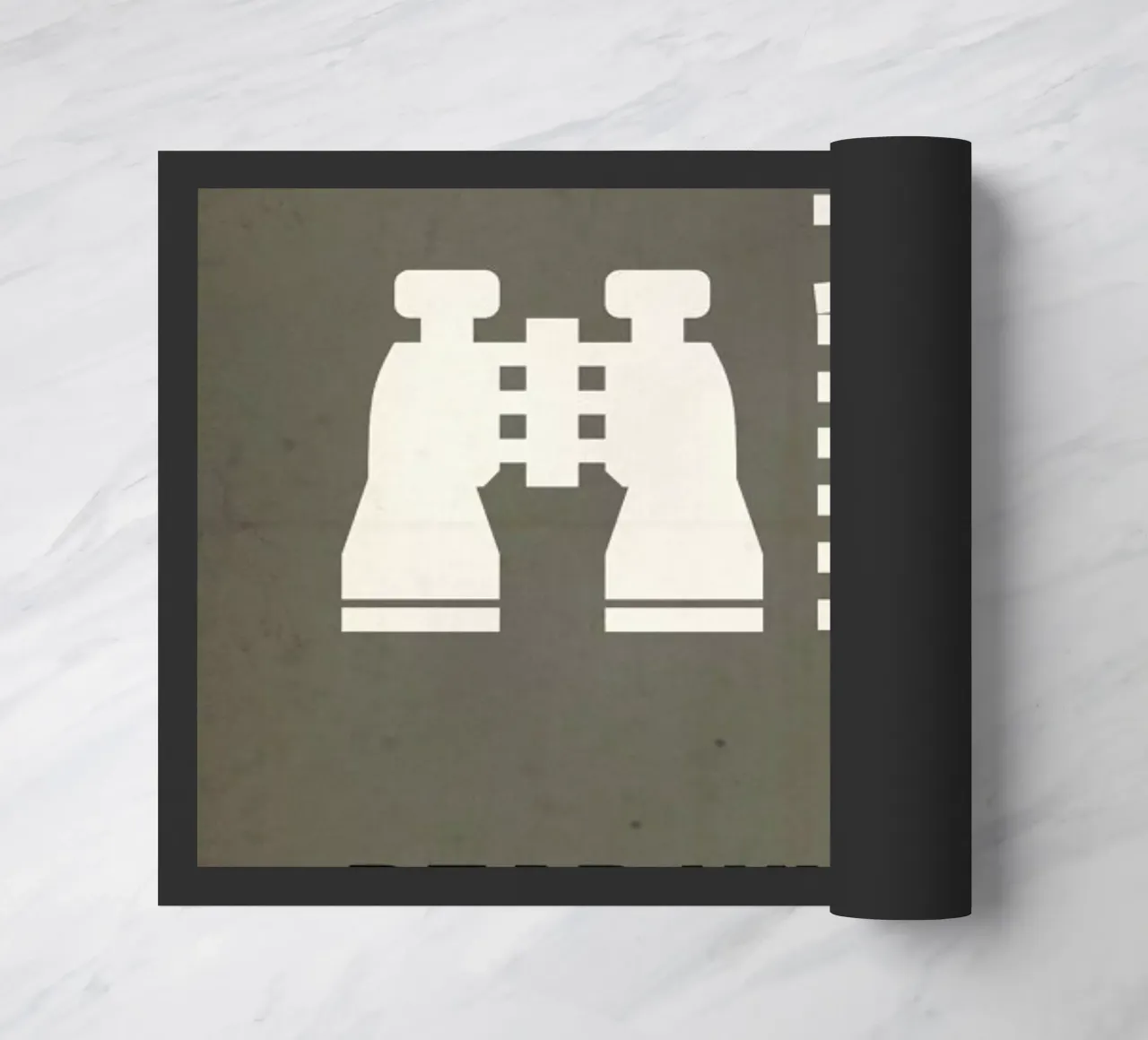 Rear Window doormat by Naxart