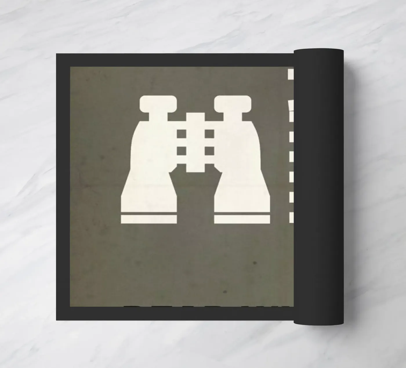 Rear Window paillasson de Naxart