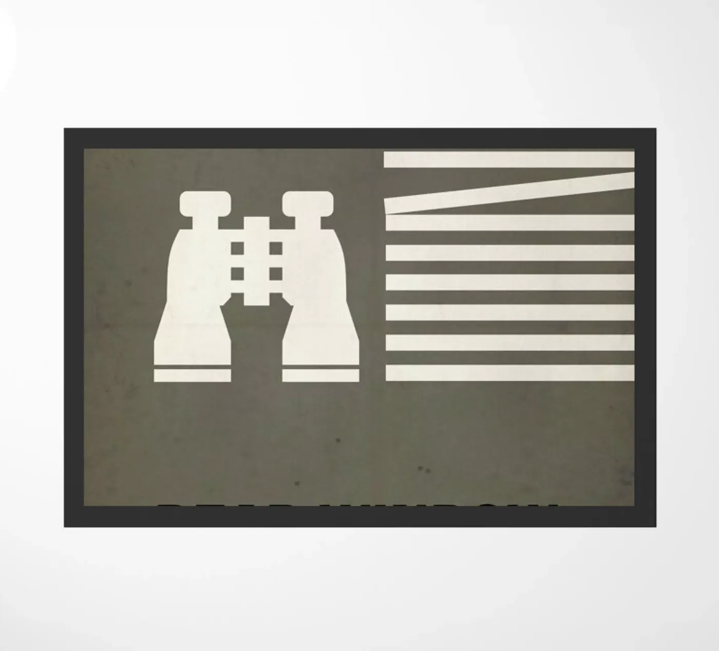 Rear Window paillasson de Naxart