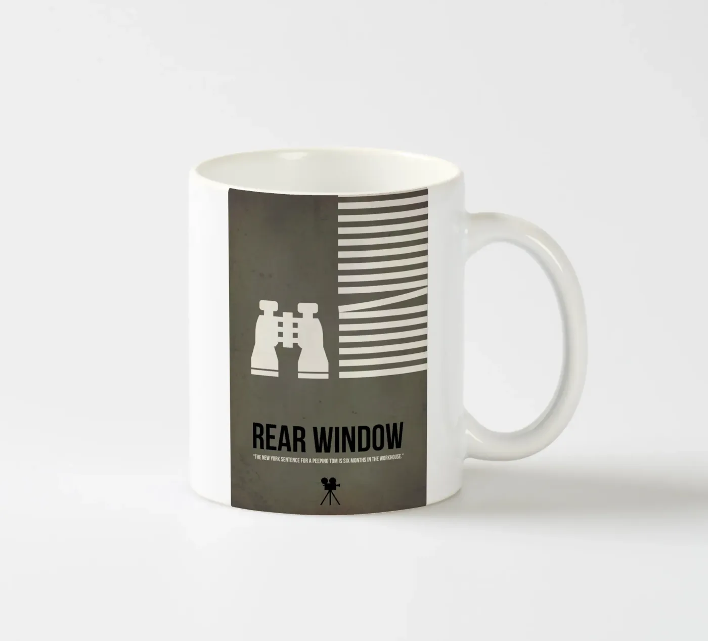 Rear Window ceramic mug by Naxart